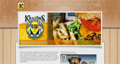 Desktop Screenshot of krayonsgallery.com
